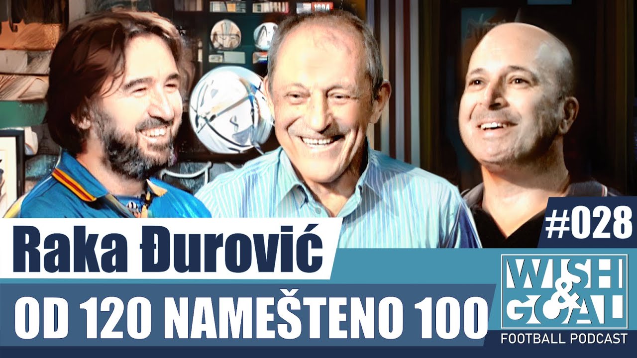 Raka Đurović - Od 120 namešteno 100 | Wish&Goal 028 Fudbalski podkast