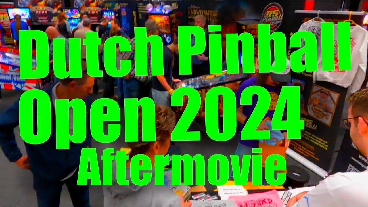 Dutch Pinball Open Expo 2024 - Aftermovie