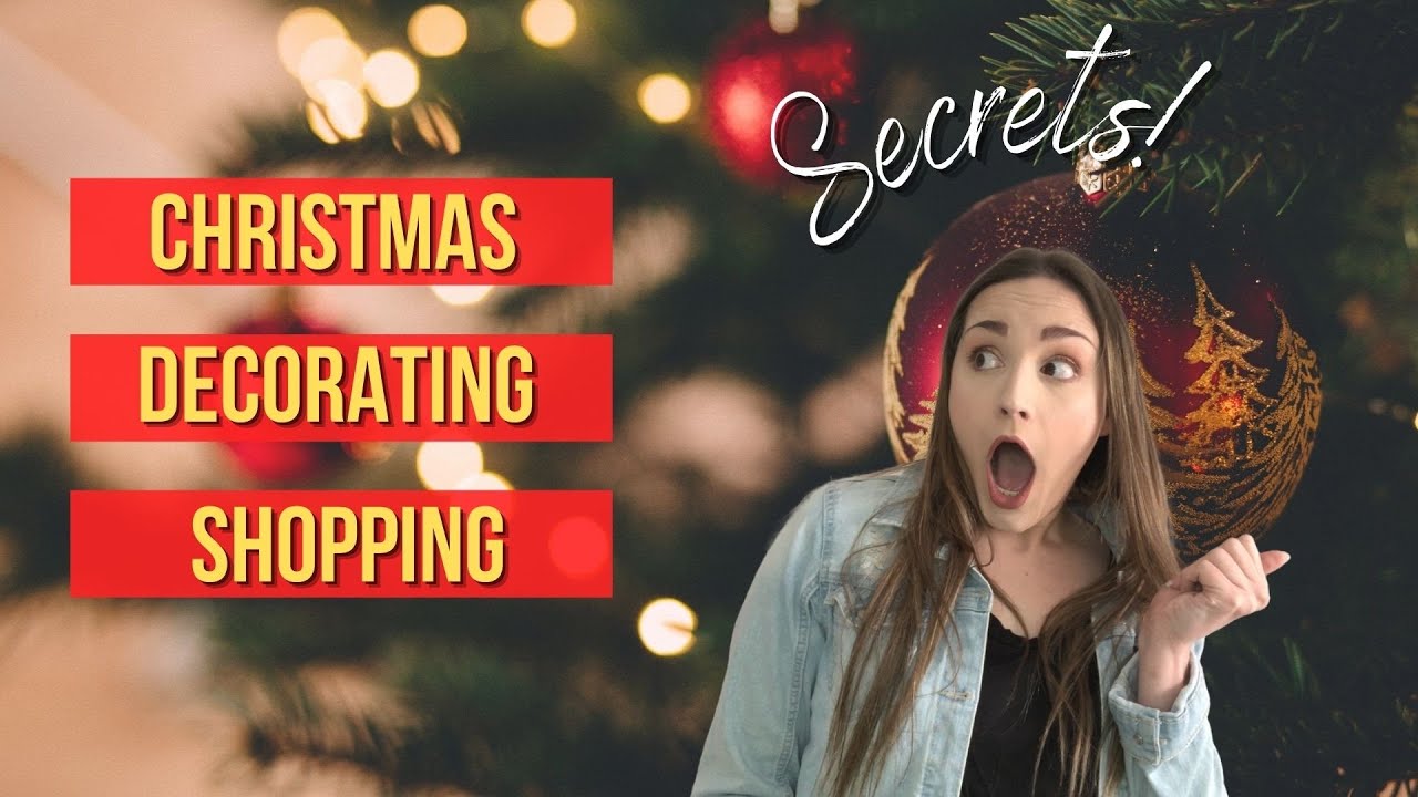 WHERE TO BUY CHRISTMAS DECORATIONS IN AUSTRALIA // HIGH END LOOK on a budget! Secret shopping spots!