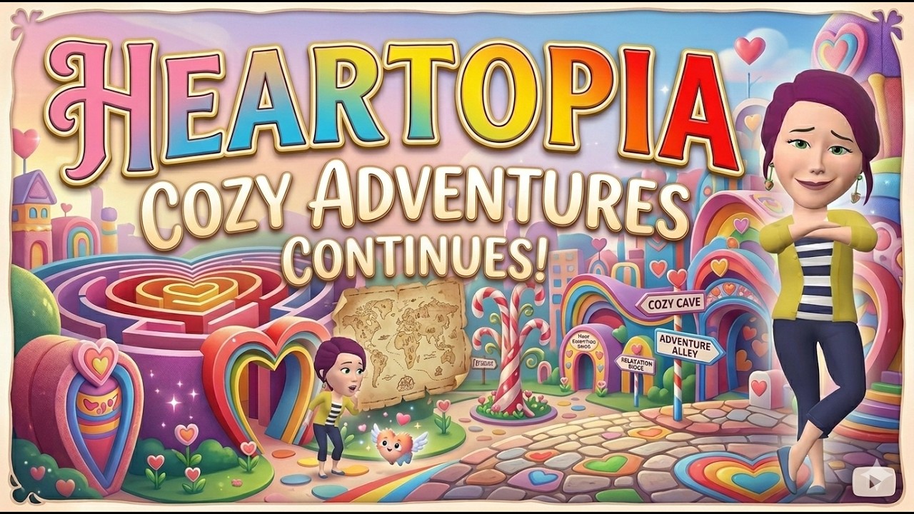 ⭐ Heartopia — Episode 3: Cozy Exploration & Adventure Continues
