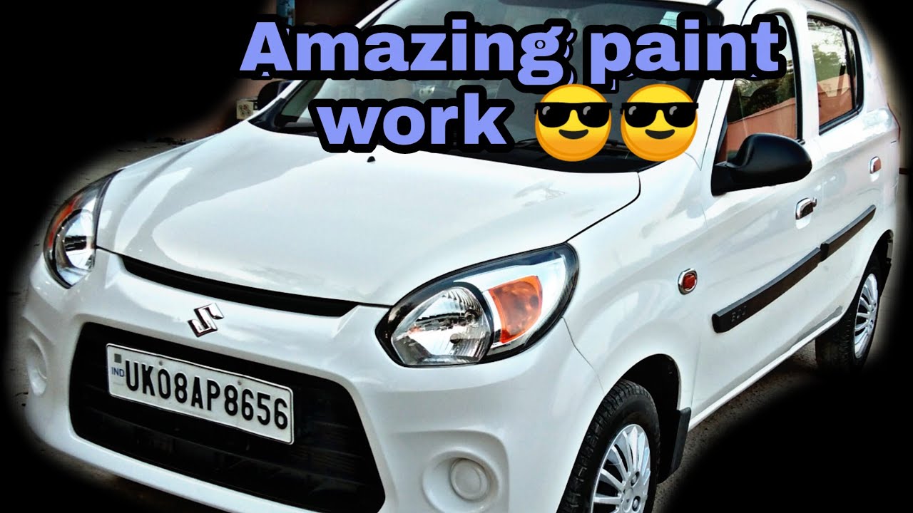 Alto 800 dent paint work