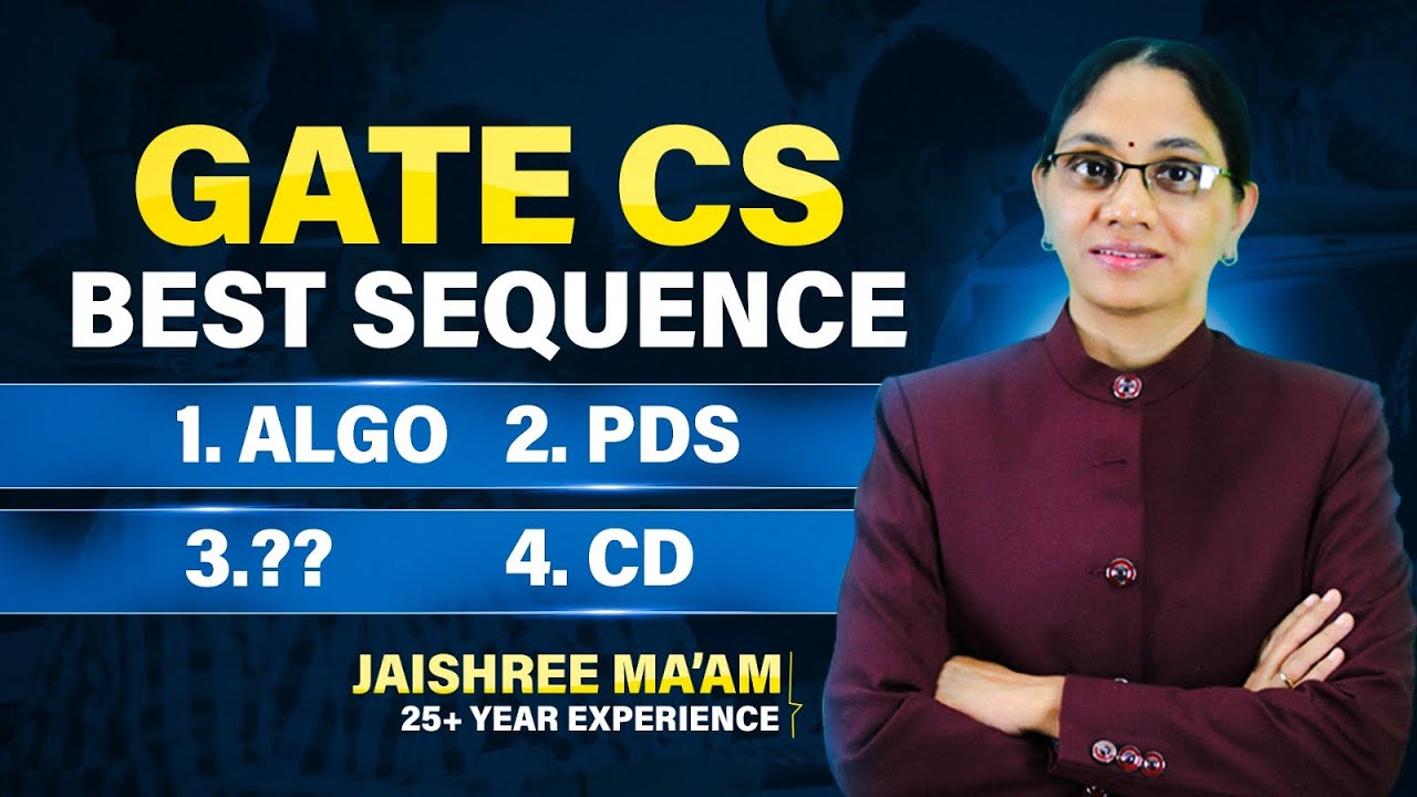 Best subject sequence to cover syllabus-Gate CS/IT #gateexamstrategy #gate2025 @GATEATZEAL