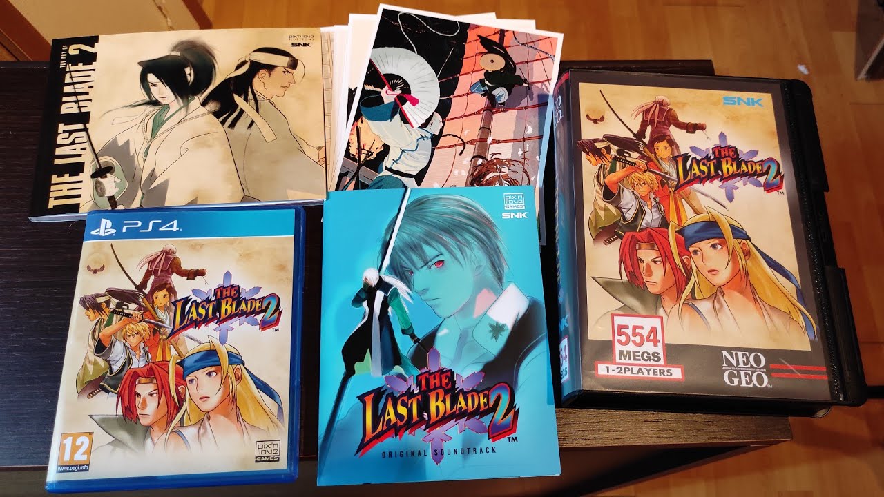 ⚔️ UNBOXING The Last Blade 2 version collector PS4
