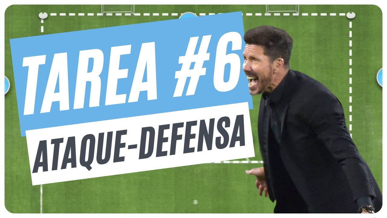 TAREA FÚTBOL #6 | ATAQUE-DEFENSA | Atacar un Bloque Bajo