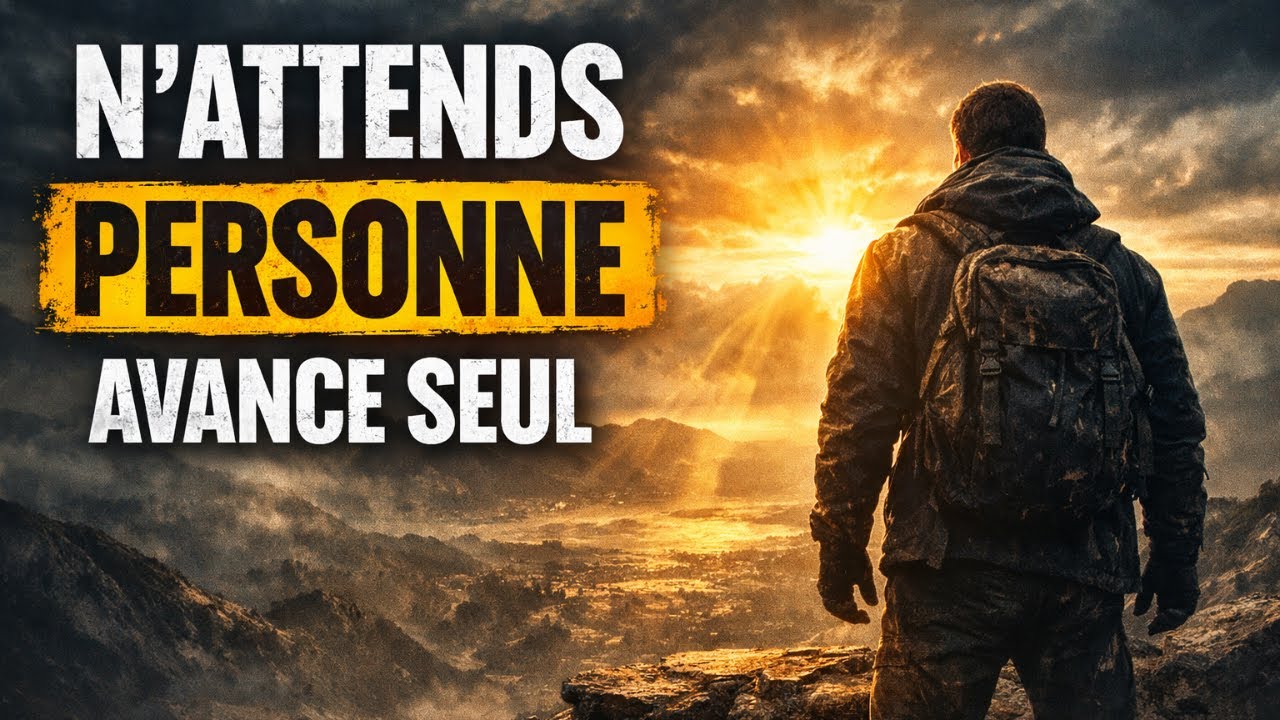 N’attends personne.  Avance seul s’il le faut