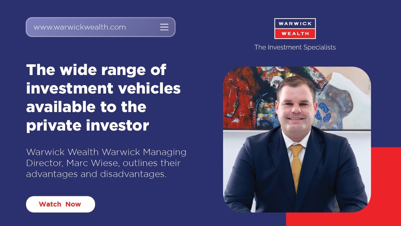 Investment vehicles available to the private investor