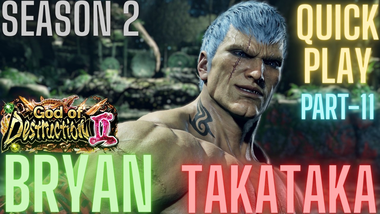 Tekken 8 - Takataka (Bryan) Part-11 Quick Match Plays