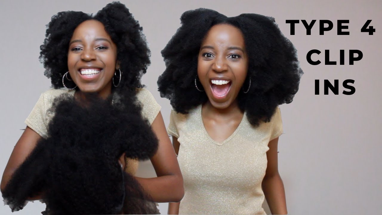 Type 4C/4B Natural Hair Clip Ins | Her Given Hair
