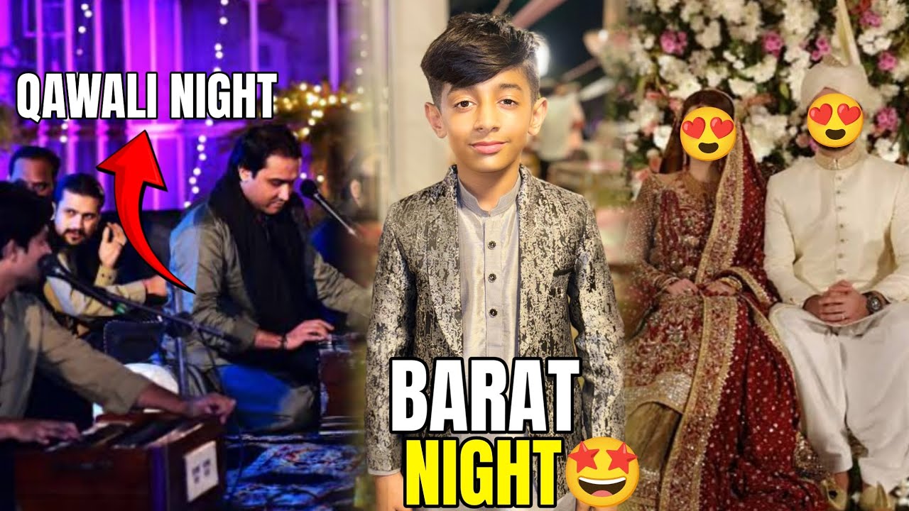 GRAND EVENT FOR BARAT 😱 | QAWALI NIGHT 🤩 | GOGA VELOGS 