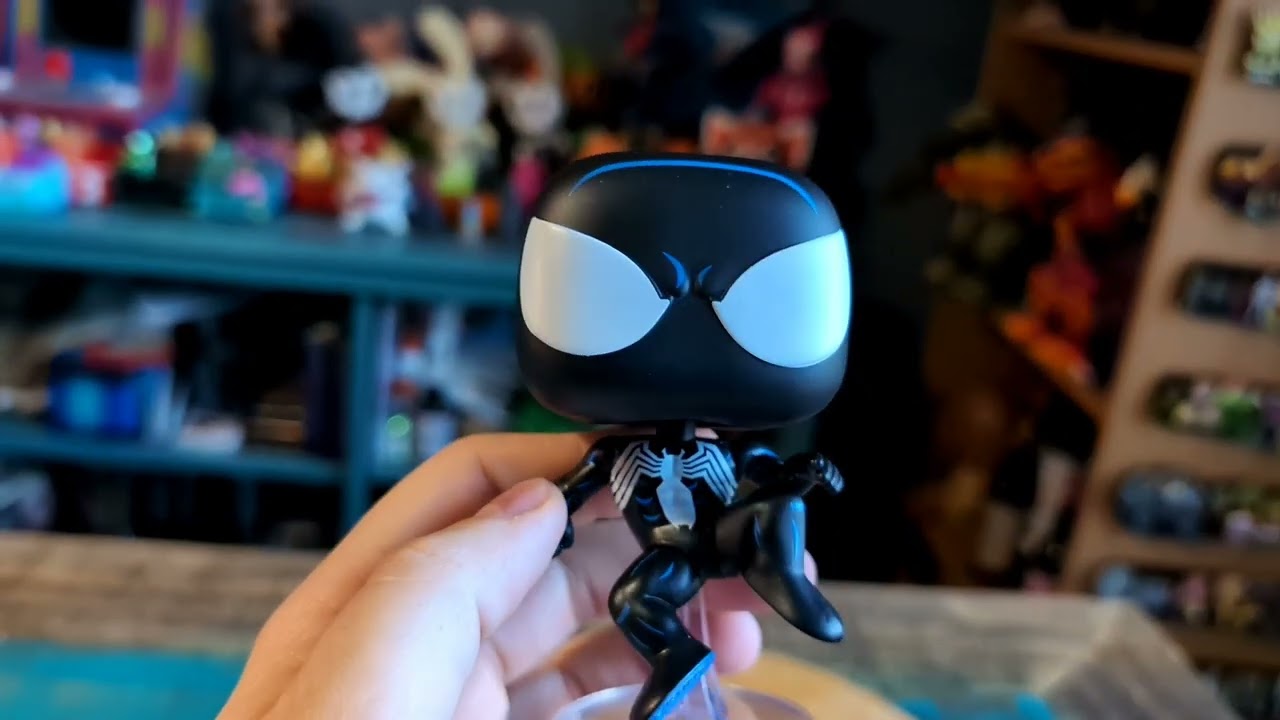 Pop! Symbiote Suit Spider-man Animated Series Target Exclusive Funko Vinyl Figure Review