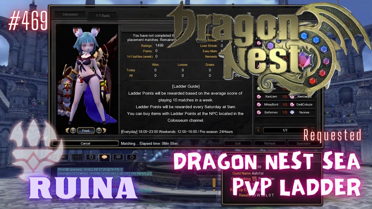 #469 Ruina ~ Dragon Nest SEA PVP Ladder -Requested-