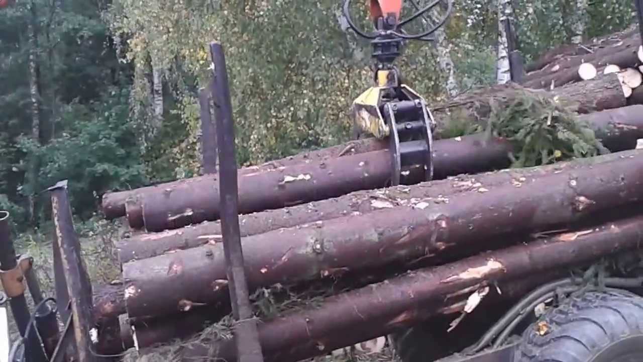 Zrywka drewna ursus c360