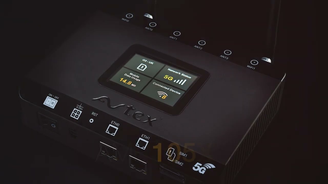 Avtex AMR105X 5G Wi-Fi 6 Mobile Internet Solution
