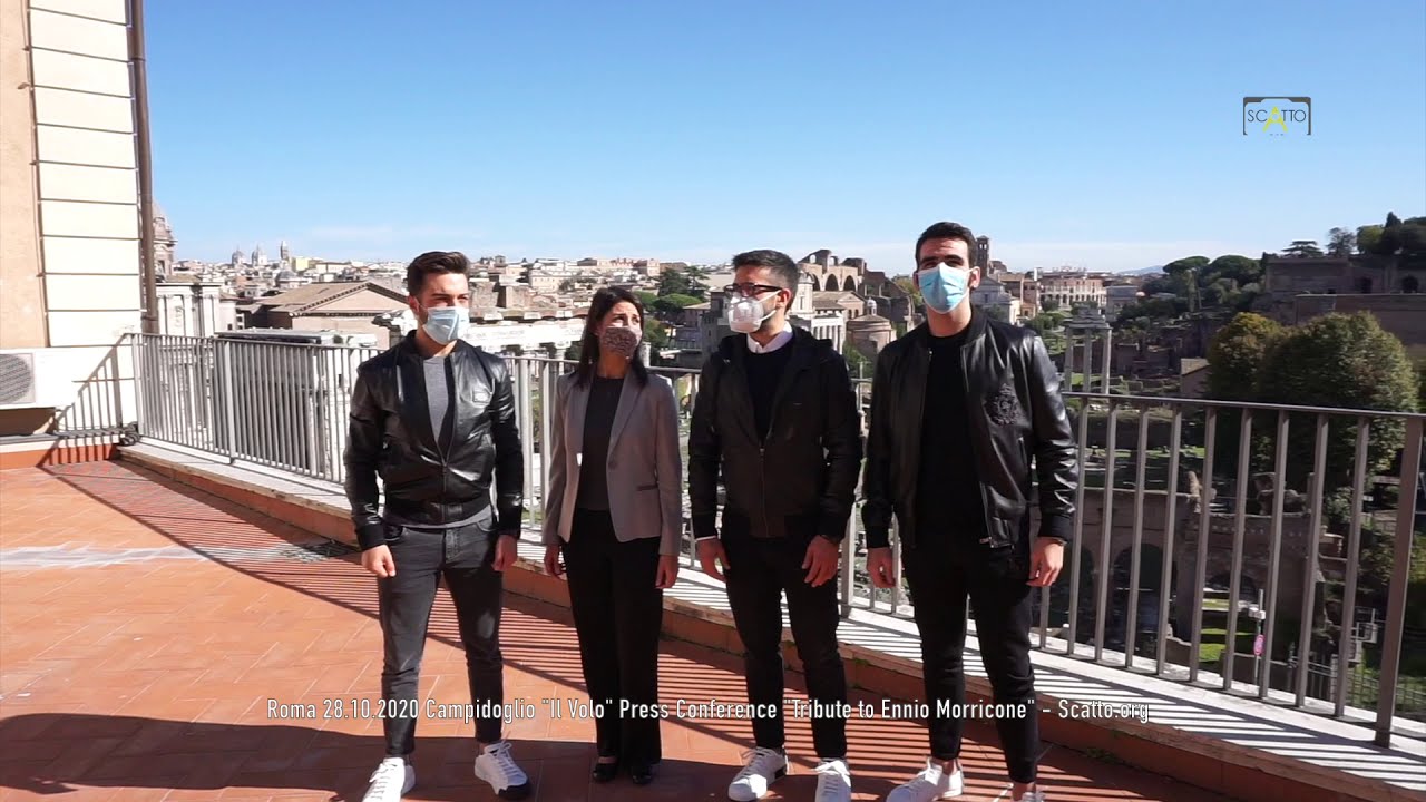 Il Volo Press Conference Tribute to Ennio Morricone 28.10.2020