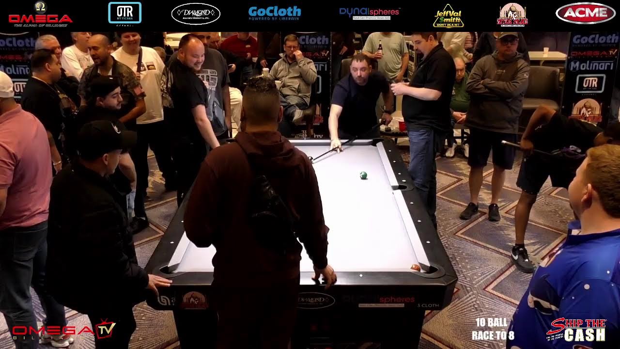 Reyes Gomez vs Hunter White - 10 Ball Race to 8 | 6K ITM