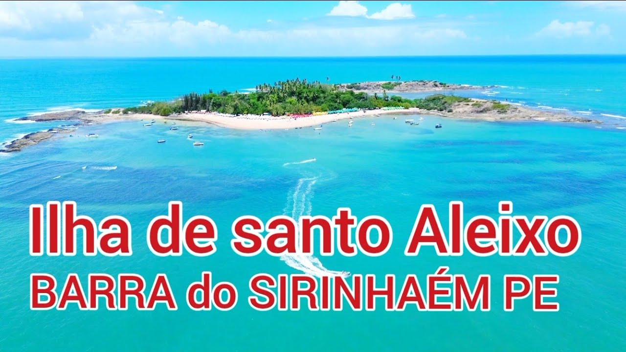 ILHA DE SANTO ALEIXO BARRA DO SIRINHAÉM PERNAMBUCO BRASIL 