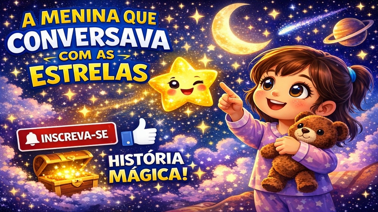 🌟 A Menina que Conversava com as Estrelas 🌟