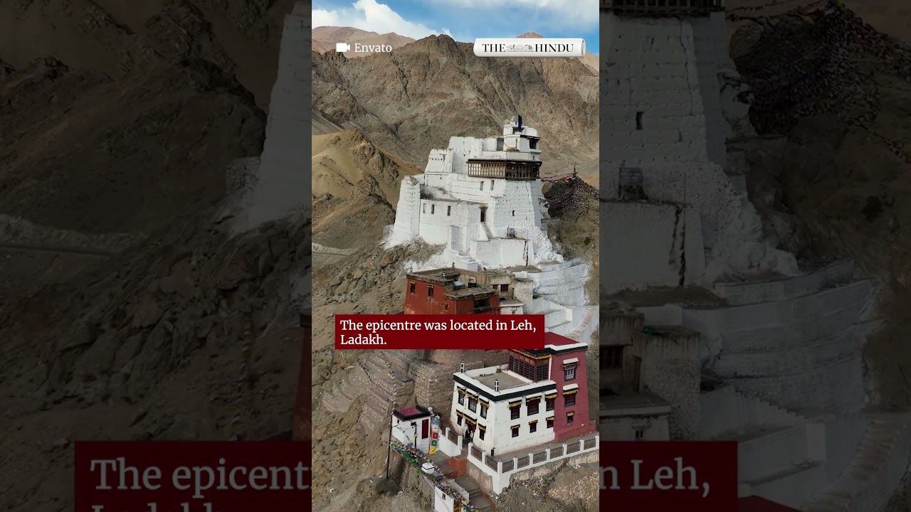 5.7 magnitude earthquake hits Leh, tremors felt across Ladakh