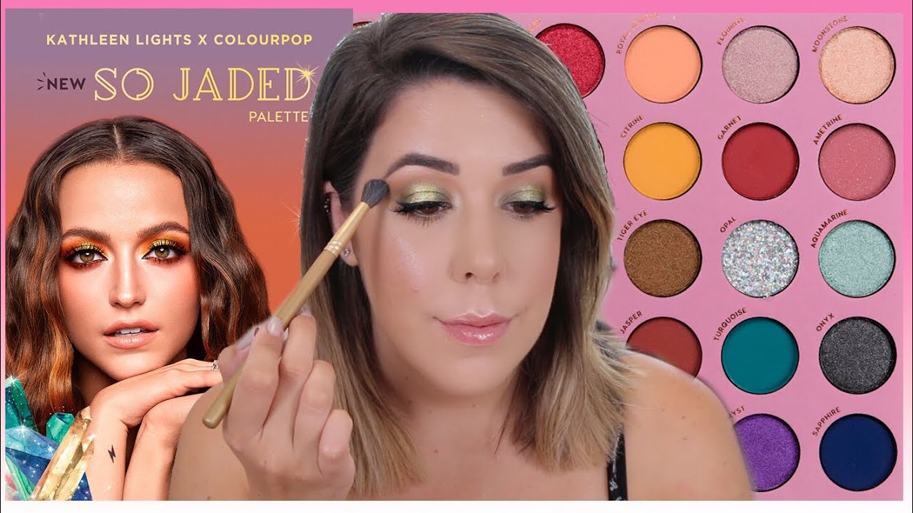 KATHLEEN LIGHTS X COLOURPOP SO JADED | REVIEW, TUTORIALES,..
