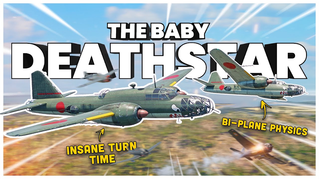 Japan's Baby DEATH STAR Is INSANE (War Thunder Ki-67 Otsu)