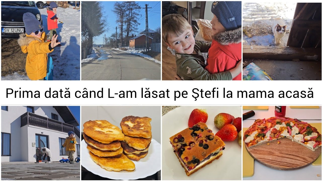 24 de ore l-am lăsat pe Stefi la mama acasa pentru Prima dată