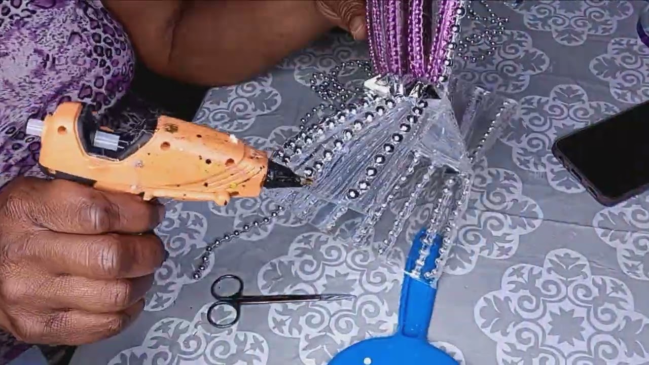 watch me make a beautiful  wall sconce using dollar tree bowls.#glam #wallsconce #dollartree