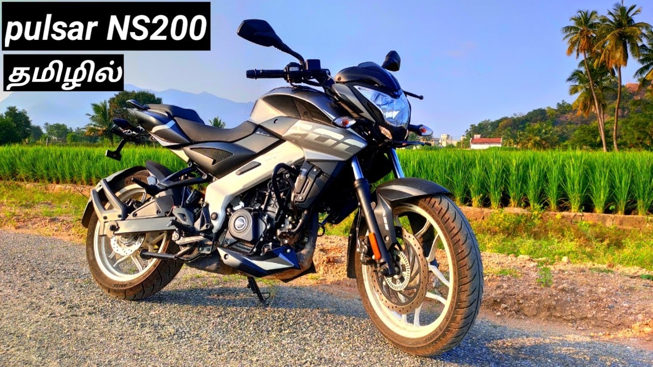 Bajaj Pulsar NS200 BS6 ❤❤|Black Colour💥full review|specs|features|comfort|price details in tamil.