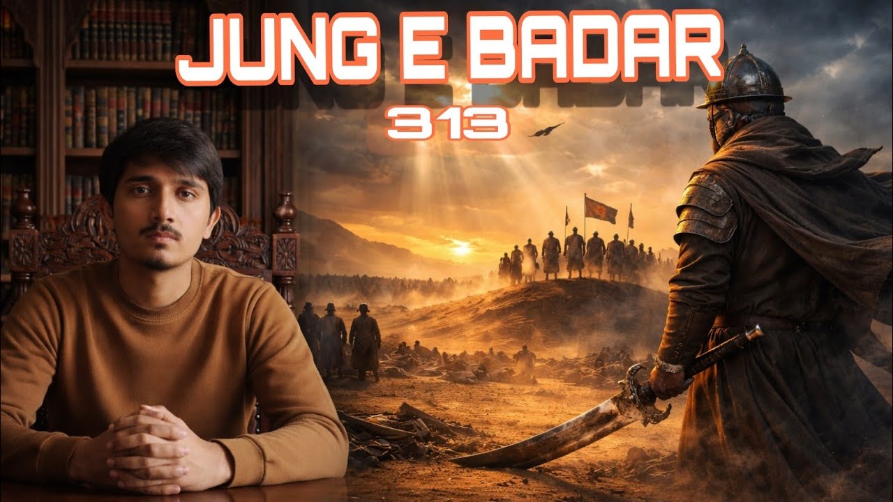 Jang e Badar 313 — Islam Ki Pehli Jung Ki Puri Kahani Jisme Haq Ne Baatil Ko Shikast Di#JangEBadar