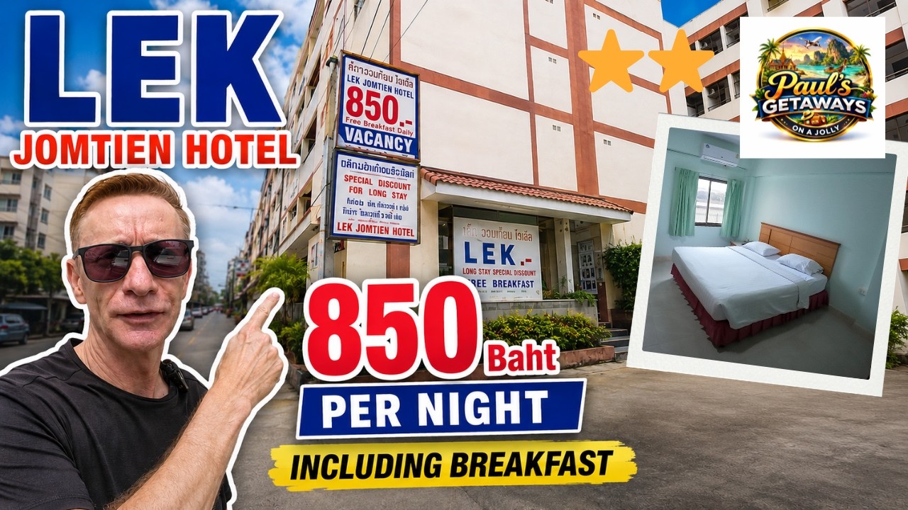 Affordable Stay at Lek Jomtien &ndash; Budget Hotel in Soi 7 Jomtien Pattaya with Breakfast 🍳