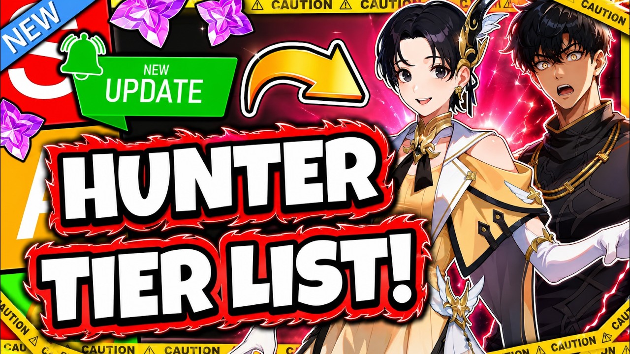 NEW HUNTER TIER LIST! JUNG YERIM! NEW BEST HUNTER!? BIG TIER LIST CHANGES! [Solo Leveling: Arise]