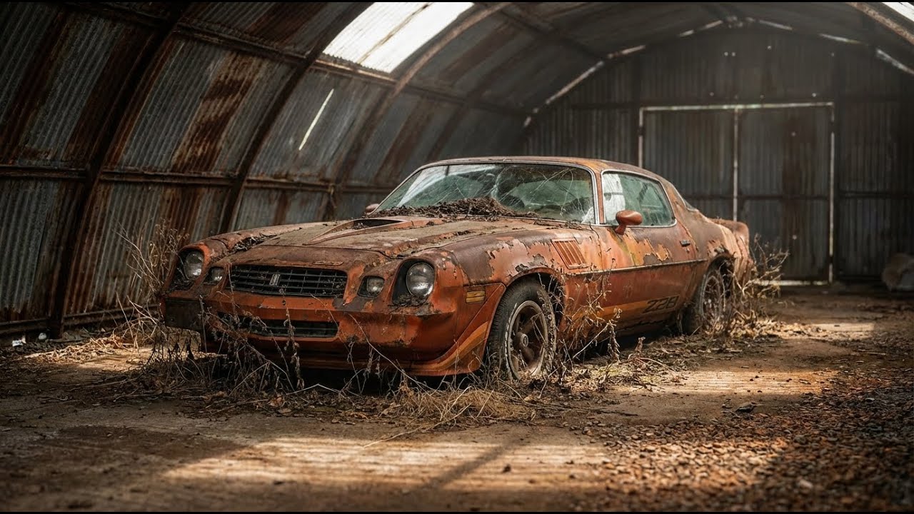 ASMR Car Restoration! 1979 Chevrolet Camaro Z28 Full Restoration