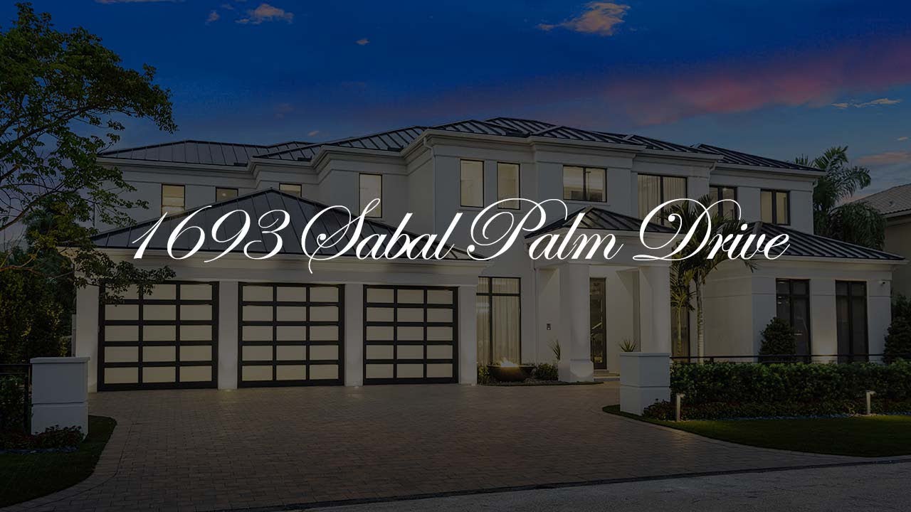 1693 Sabal Palm Drive, Boca Raton, Florida 33432