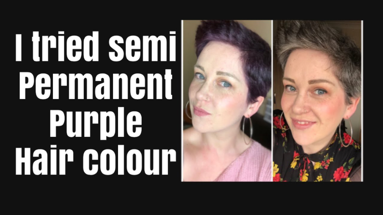 Grey to Purple!!! Casting Creme Semi Permanent! Purple!!