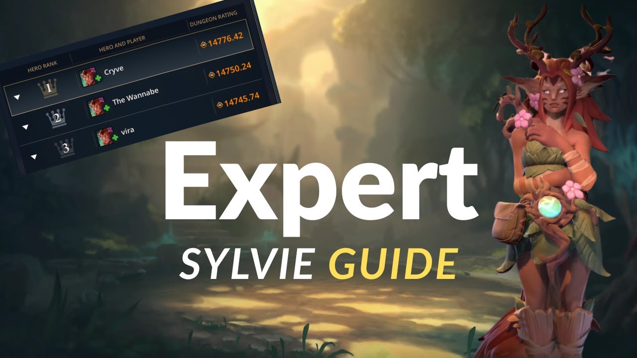 Rank 1 Sylvie Explains Builds, Rotation & Tips | Fellowship | Expert Sylvie Healer Guide