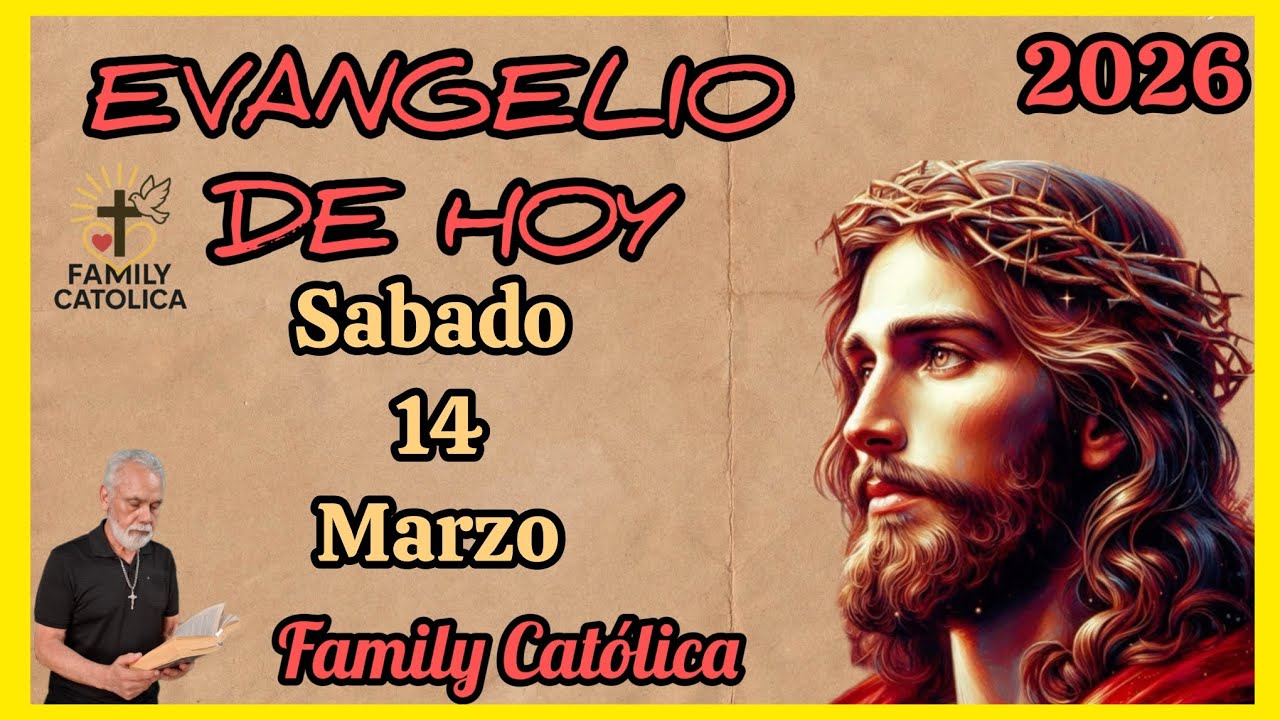 Evangelio de Hoy Sáb 14/03/2026 Lc. 18, 9-14 (Reflexion)#Familycatolica ⛪️🚶‍♀️🚶‍♂️