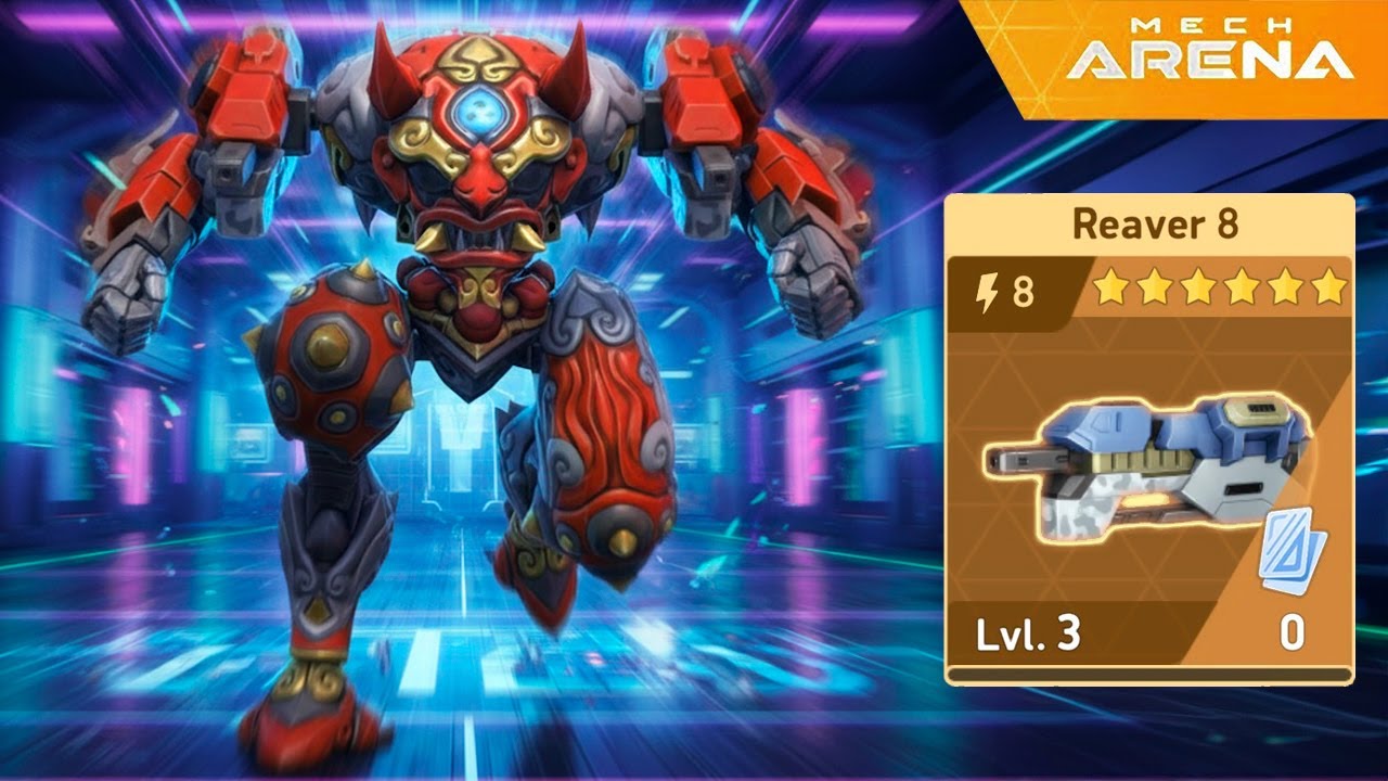 NEW Reaver & Tengu Goes Crazy Strong, First Try Crush - Mech Arena