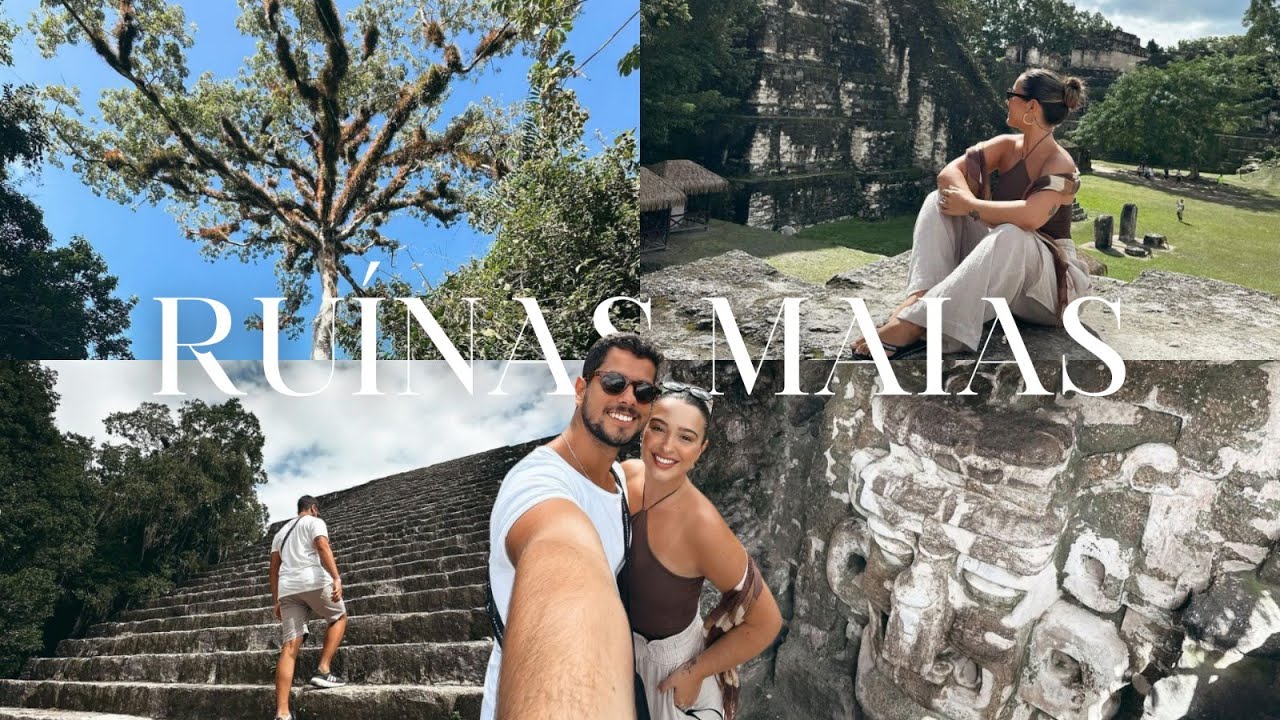 CONHECEMOS TIKAL: uma CIDADE MAIA ABANDONADA na GUATEMALA! 🇬🇹