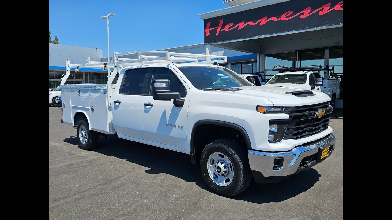 2024 Chevy Silverado 2500HD with Royal Service Body Walkaround from J.R. O'Grady!