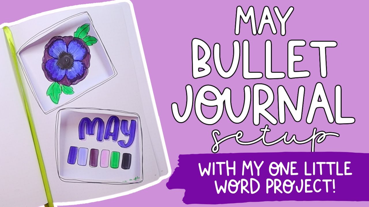 PLAN WITH ME | May 2022 | One Little Word Practice