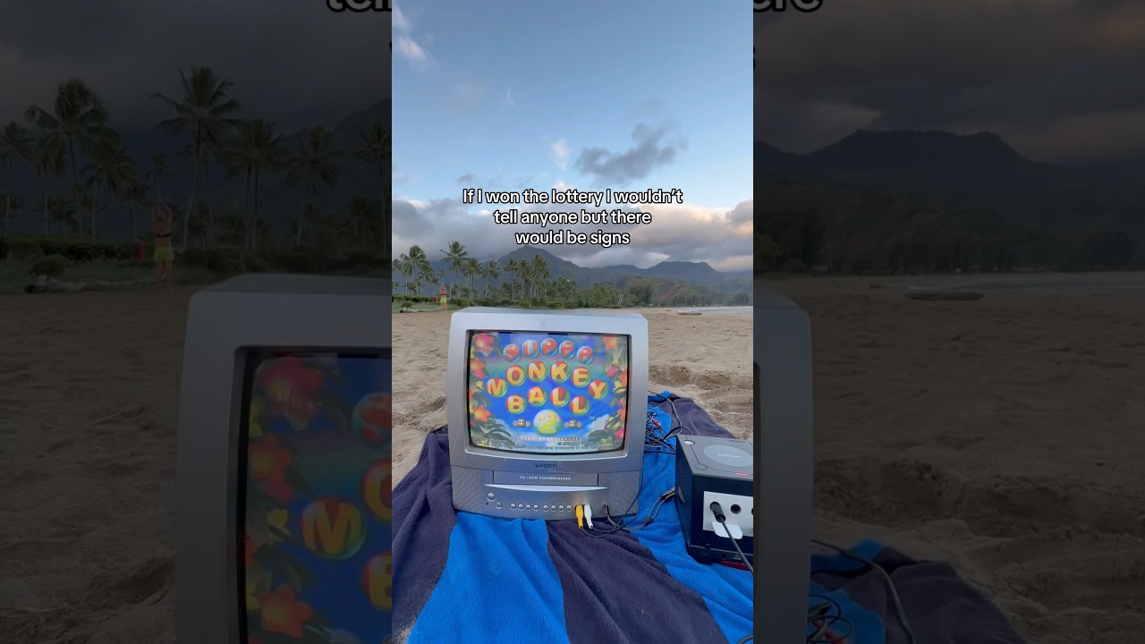 This is the dream!! #gamecube #supermonkeyball2