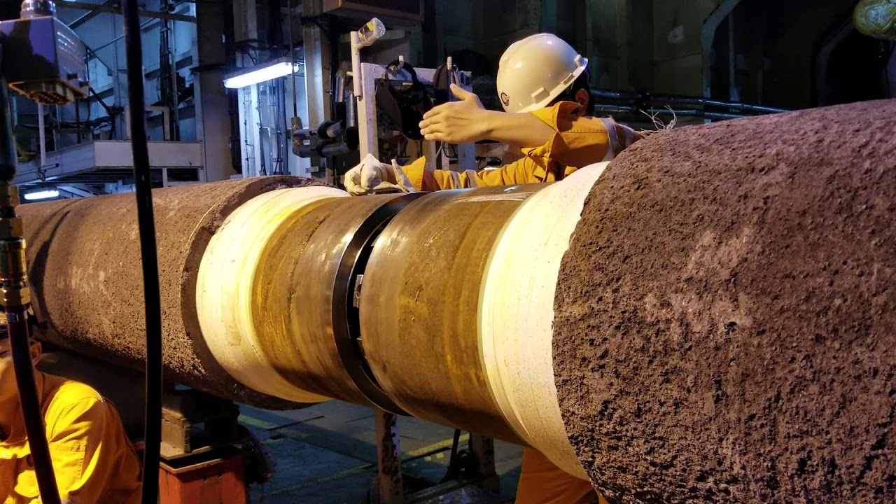 20in internal line up clamp with purge system fro CRA pipe in NFA WHP3 Qatar