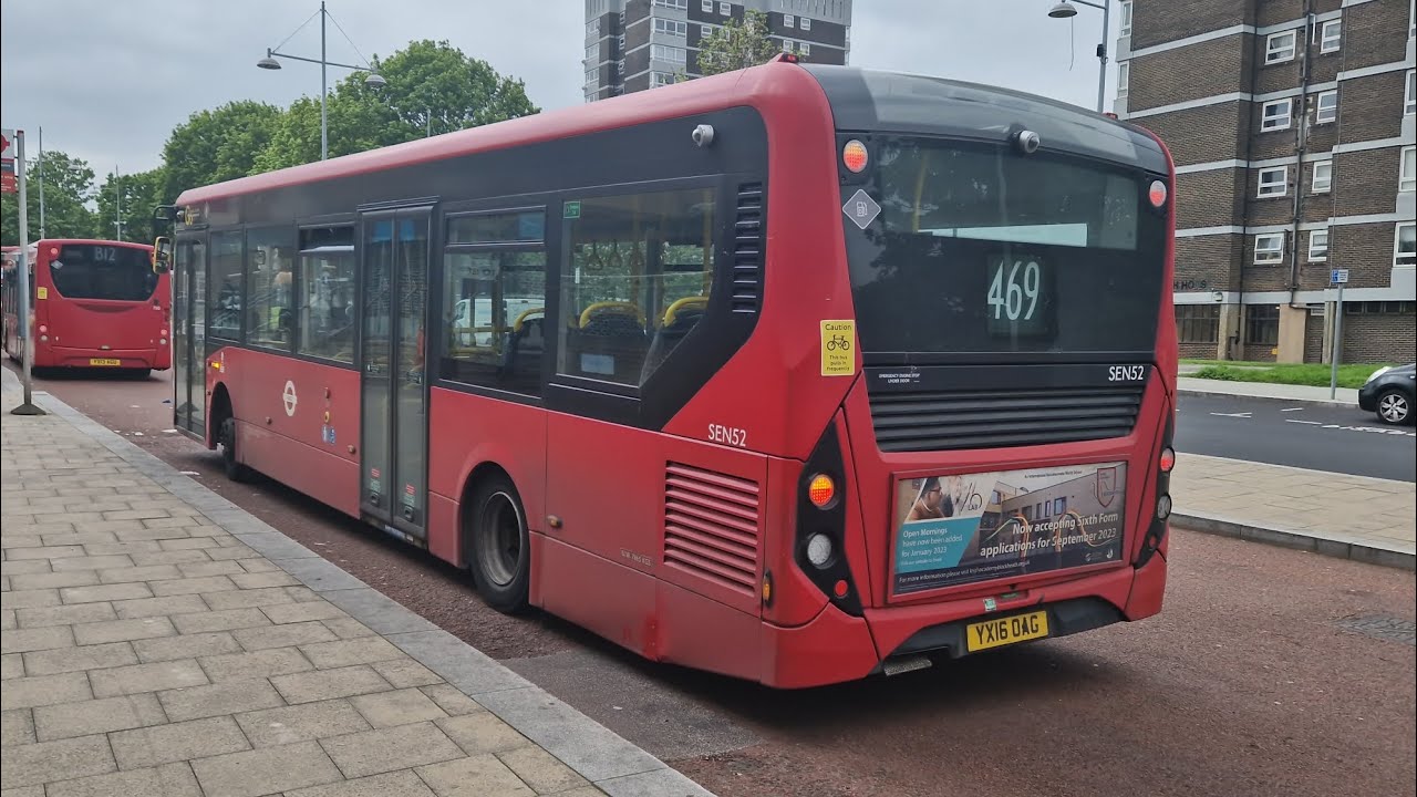 *MMC Beast* Go-Ahead London SEN52 YX16OAG Bus Route 469