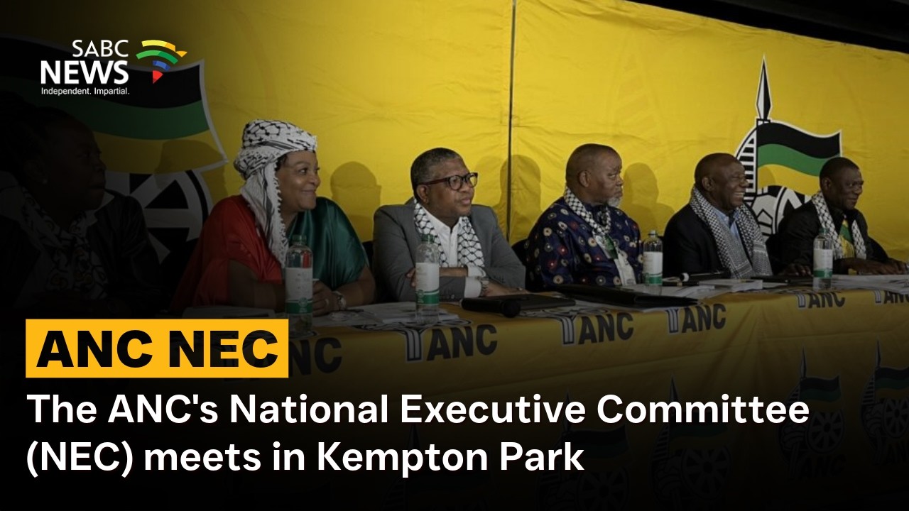 The ANC's National Executive Committee (NEC) meets in Kempton Park