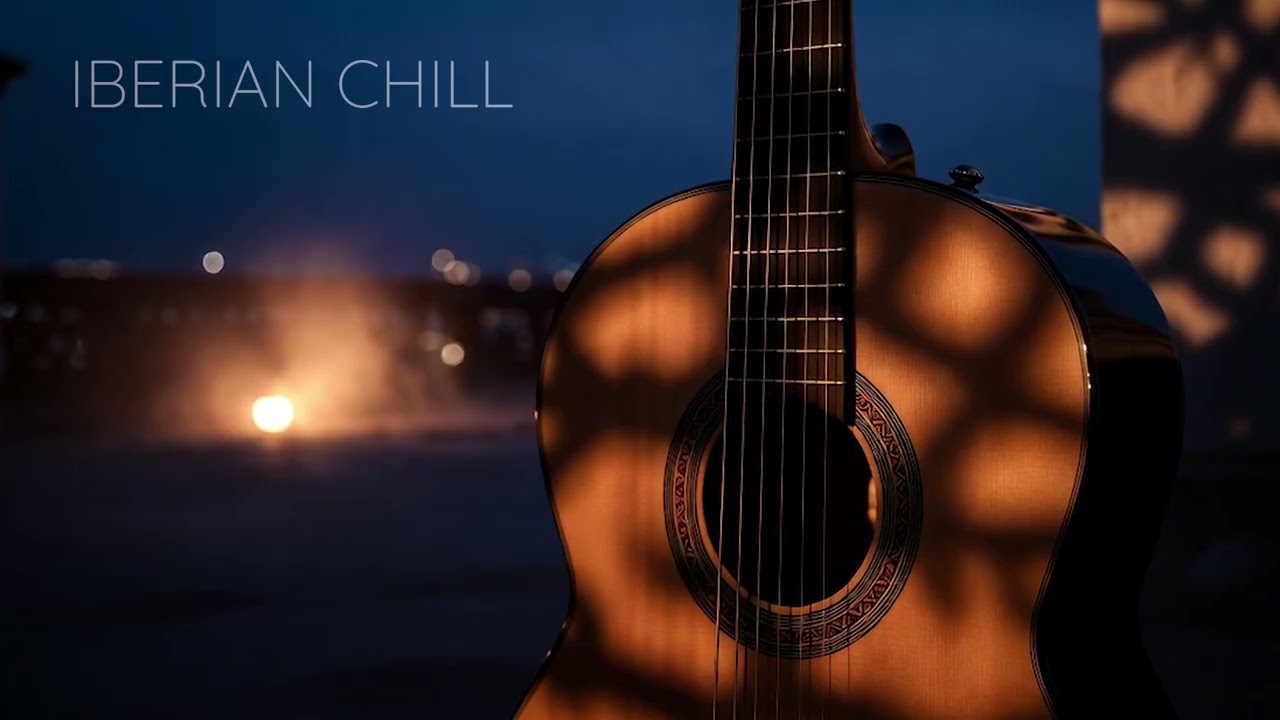 2AM Rooftop in Barcelona 🌙 Urban Spanish Guitar Chill | Iberian Chill #007