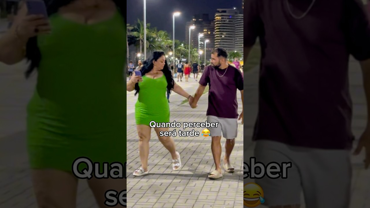 Quando perceber ser&aacute; tarde #humor #casal #shorts