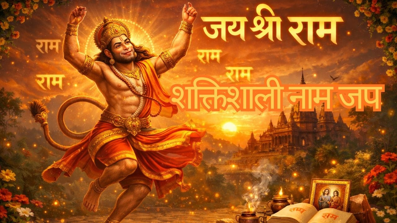 राम राम सिया राम | 1 Hour Peaceful Naam Jap | सुख और शांति का अनुभव