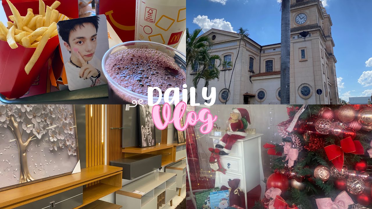 ✨VLOG | compras, rotina, McDonald’s e ootd !