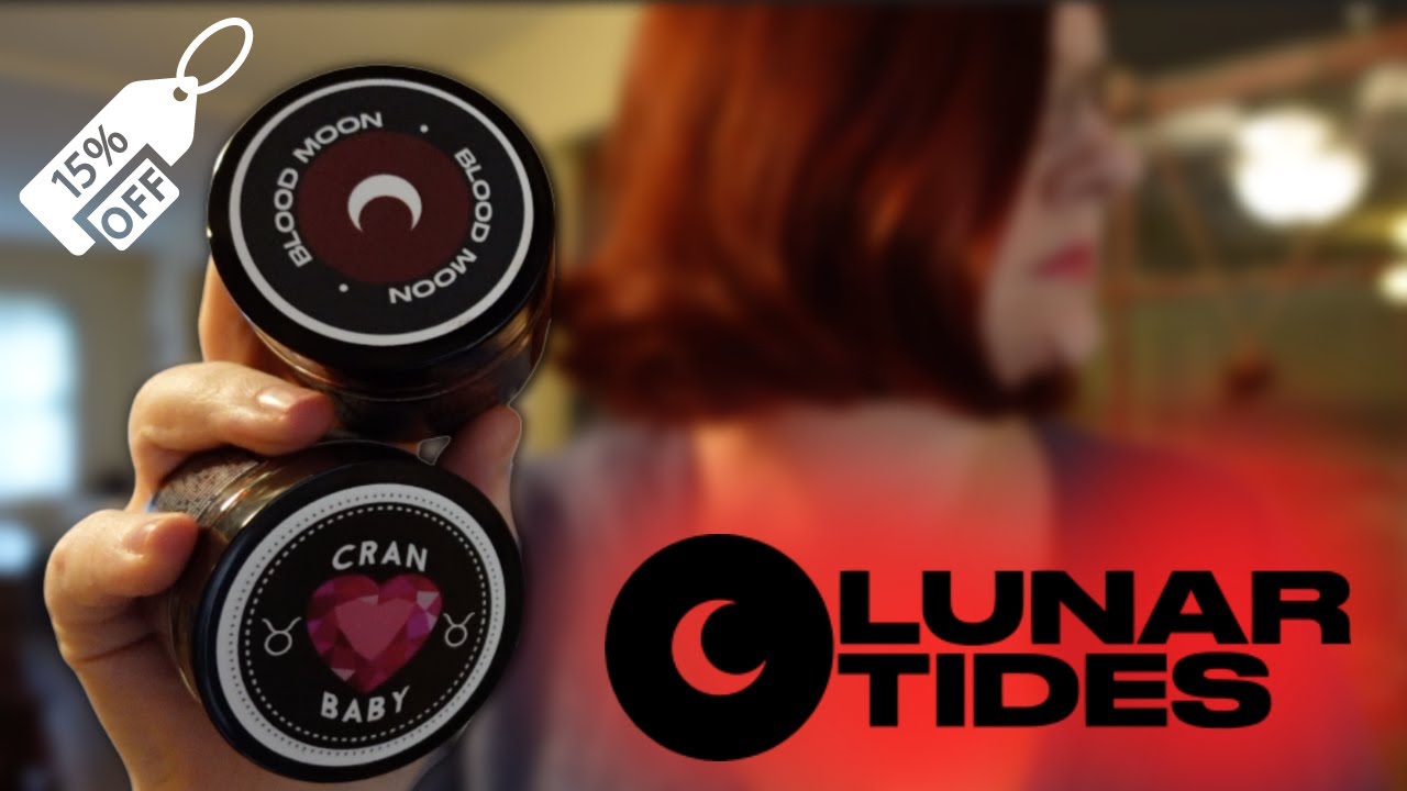 LUNAR TIDES BLOOD MOON and CRAN BABY ON UNBLEACHED HAIR | aka hanging out with my sister