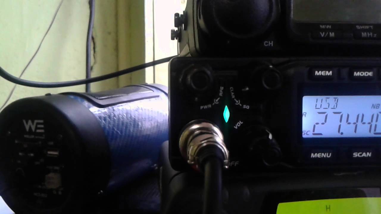 Desde Chile Contacto con Italia 27.440mhz juan carlos