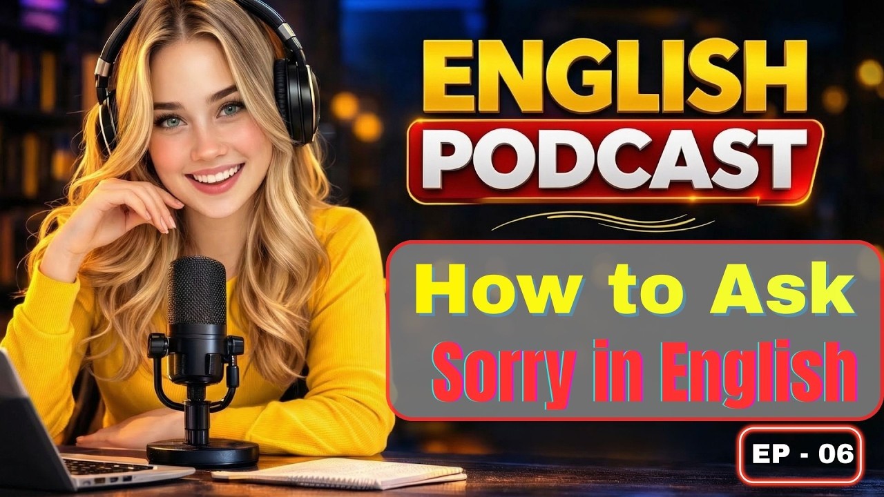 How to Say Sorry in English | Easy Conversations for Daily Life
